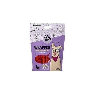 Mr. Bandit Wrappery psí pamlsek Závitky Kachna 500 g
