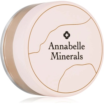 Image 1 of Annabelle Minerals Mineral Powder Pretty Glow прозрачна насипна пудра за озаряване на лицето 4 гр