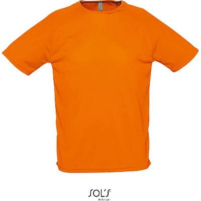 Sol's Sporty Pánske šport. tričko oranžová
