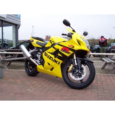Padací chrániče - Suzuki GSXR600/750 K4-K5, černá