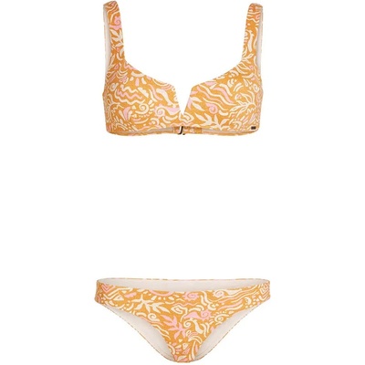 O'Neill O´neill Popoyo Matira bikini - Orange (Orange Abstract Wave)