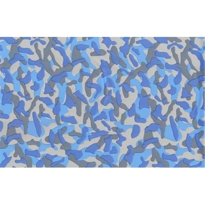 GEKKOFIX 12860 Samolepící tapety maskáč modro-šedý, rozměr 45 cm x 15 m