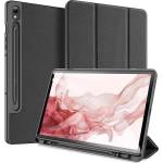 Dux Ducis Калъф с Pen Поставка за Samsung Tab S10 Lite/ S10 FE/ S9, Dux Ducis Domo Case, Черен (6934913024546)