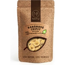 Natu Banánové chipsy nesladené BIO 230 g