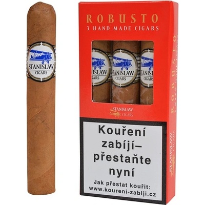 Stanislaw Cigars Robusto krabička 3 ks