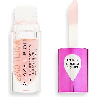 Makeup Revolution Glaze olej na pery Glam Pink 4,6 ml