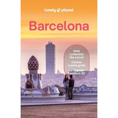 průvodce Barcelona 13.edice anglicky Lonely Planet