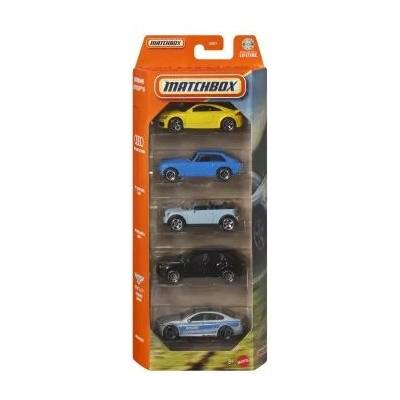 Mattel Matchbox: Малки колички в опаковка от 5 броя - различни модели