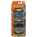 Mattel Matchbox: Малки колички в опаковка от 5 броя - различни модели
