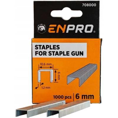 Sponky EXTRA, 6 mm, 1000 ks, ENPRO