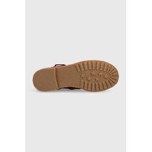 Pom D'api Детски велурени боти TRIP HI LACE (P1JIDZ0401.35.38)