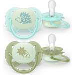 Philips Avent Pacifier Ultra Soft NightTime SCF094/01, 0-6 м. , 2 броя (SCF094/01)