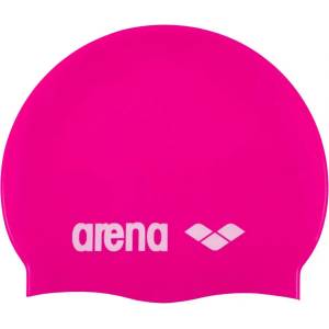Arena плувна шапка arena classic silicone cap розов