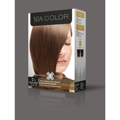 LILA Cosmetics Турска крем боя за коса Sea Color 7.3 Toasted Hazelnut