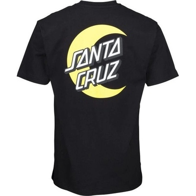 Santa Cruz Moon Dot T-Shirt Black