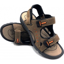 Dámské sandály Texbase tmavě hnědé