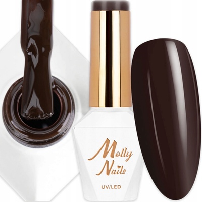 Molly Nails Hybridní lak 8 g - Č. 358 Cocoa Cookie