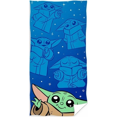 Carbotex Bavlnená plážová osuška Star Wars 70 x 140 cm