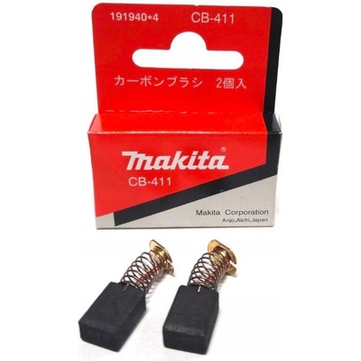 MAKITA uhlíky CB-411 191940-4 (CB-408, CB-410, CB-422)