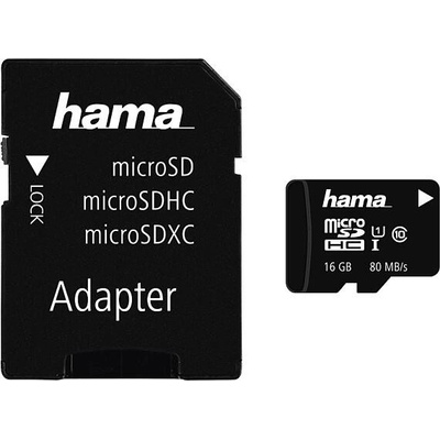Hama microSDHC UHS-I 16 GB 124138