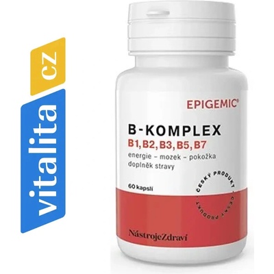 Epigemic B KOMPLEX B1, B2, B3, B5, B7 60 kapslí