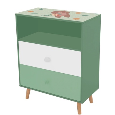 Ginger Home Детски шкаф за играчки и дрехи Ginger Home - Forest (TF6821)