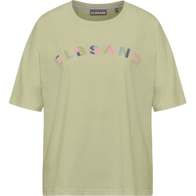 ELBSAND Дамска тениска ELBSAND Women's Moana T-shirt - Green Leaf (916-6652-0211)