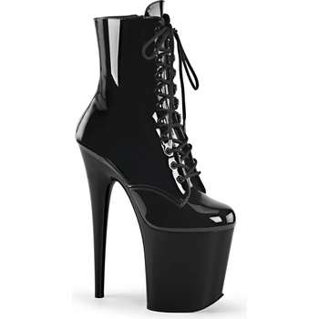 Image 1 of Pleaser USA Pleaser Flamingo-1020 Blk Pat/Blk 42