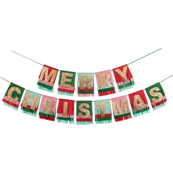 Meri Meri Гирлянд с коледен мотив Mery Christmas - Meri Meri (224964)