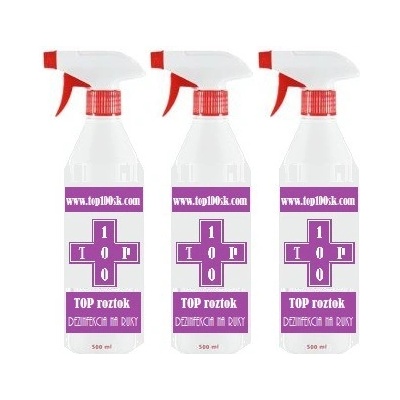 www.top100sk.com TOP roztok 3 x 500 ml