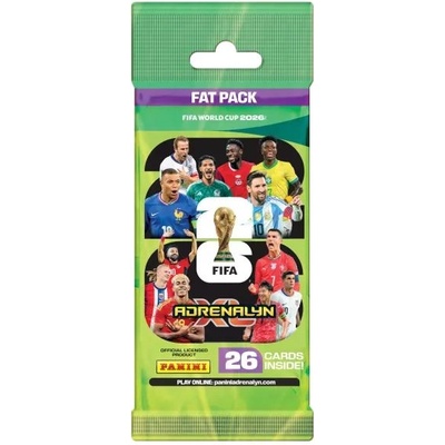 Panini FIFA World Cup 26 Adrenalyn XL Голям пакет (1103811-0220260001)