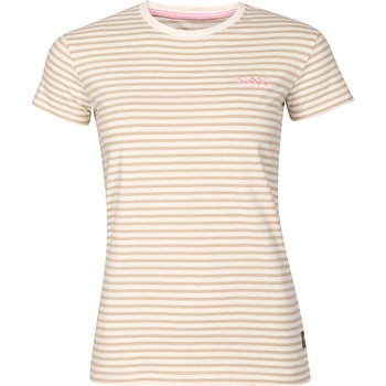 NAX Дамска памучна тениска nax NAX AWENA white pepper NAX | Bezhov | ЖЕНИ | S