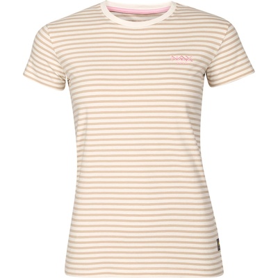 NAX Дамска памучна тениска nax NAX AWENA white pepper NAX | Bezhov | ЖЕНИ | S