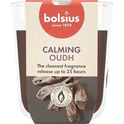 Bolsius True Scents Oud Wood 73 x 80 mm