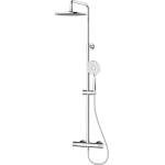 Roca Iris-T термостатна душ система с регулируема височина, хром (WQ3W33870041213)