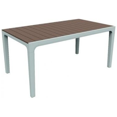 KETER HARMONY Záhradný stôl, 160 x 90 x 74 cm, biela/cappuccino 17201231