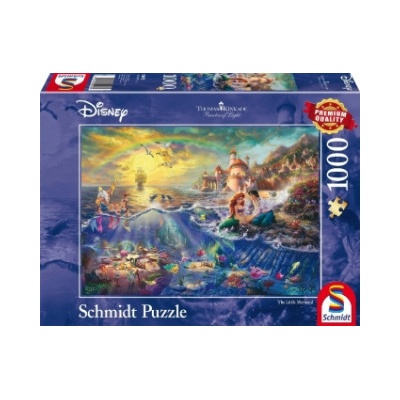Schmidt Spiele Disney Kleine Meerjungfrau, Arielle (Puzzle) | Thomas Kinkade