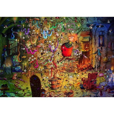 Grafika - Puzzle François Ruyer - Witch - 1 500 piese