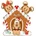 Loungefly Значка Loungefly Disney: Mickey and Friends - Gingerbread Pluto House (087106)