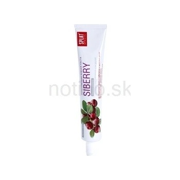 Splat Special Siberry posilňujúca zubná pasta príchuť Berry Mint (Recommended Specially for Comprehensive Oral Care) 75 ml