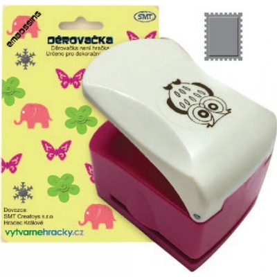 Creatoys děrovačka s embosing efektem poštovní známka – Sleviste.cz