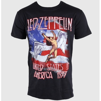 Image 1 of NNM мъжка тениска Led Zeppelin- Звезди N ивици - Черен - RTLZETSBSTA