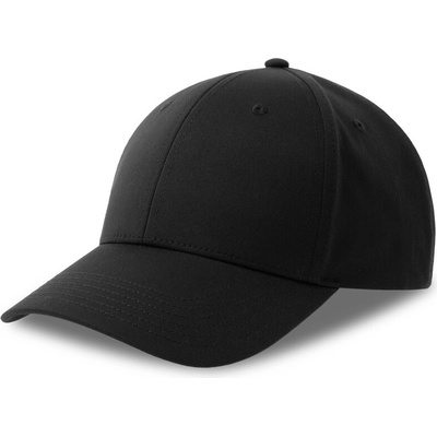 Atlantis Headwear K Bolt S 6 panelová baseballová COT33031400299 black Černá