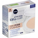 Nivea Hyaluron Cellular Filler 3v1 pečující tónovací krém make-up v houbičce 03 Tmavý 15 g