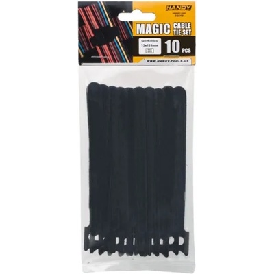 HANDY Удобни 125x12mm 10pcs велкро телени връзки 05510 (05510)