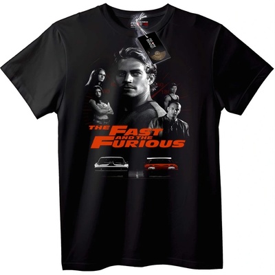 NOONEBRAND Тениска Fast and Furious - 4XL, White