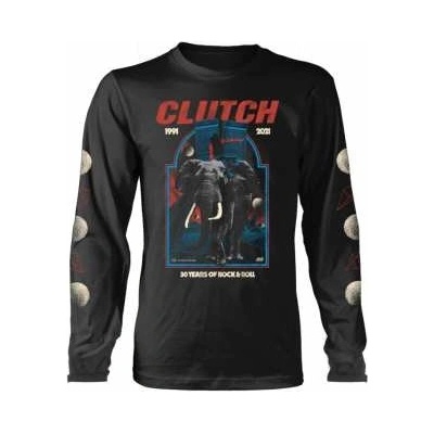 Tričko s dlouhým rukávem Elephant black