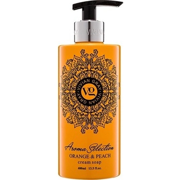 Vivian Gray Aroma Selection Orange & Peach krémové tekuté mydlo 400 ml