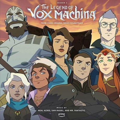 The Legend Of Vox Machina, Season - Soundtrack Purple & Gold Smoke LP