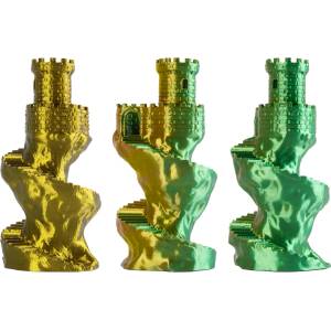 Spectrum 81424 Refill 3D филамент, PLA Magic Silk, 1, 75mm, 1000g, Многоцветен (Amber leaf) (81424)